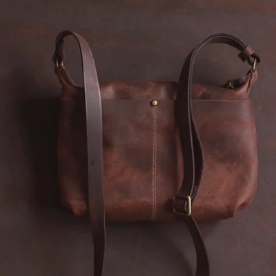 Borla crossbody with front pockets