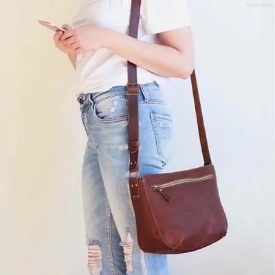 Marley S. Crossbody leather bag